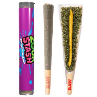 Zour Stash 2G Hash Hole / Grape Bubble Gum